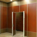 Removable Noise Protection Accordion Movable Room Dividers For Restaurant Decorative for sale