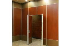 China Office Folding Partition Walls MDF With Melamine Material Durable supplier