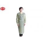 40gsm PPE Disposable Isolation Gowns With Press Button for sale
