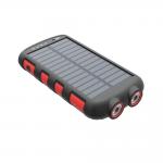 High Capacity Charger 20000mah Portable Camping Power Station Mobile Solar Powerbank for sale