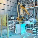 Automatic High Accuracy Grabbing Palletizer Machine For Bags And Cartons