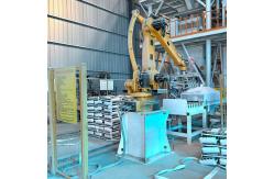 China Automatic High Accuracy Grabbing Palletizer Machine For Bags And Cartons supplier