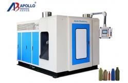 China 5L Oil Bottle Plastic Bottle Making Machine HDPE With Level Line Easy Operation supplier