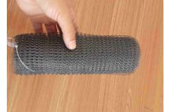 China Titanium Knitted Wire Mesh Roll / Both Flat Mesh And Crimped Mesh supplier