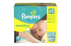 China custom pampers swaddlers gift diaper box   Baby -dry  diaper packaging box supplier