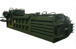 China Automatic Horizontal Cardboard Baler 2300×1100 PLC Control supplier