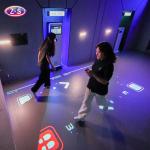 16M Radar Detection Mobile Interactive Floor Projection Wide Area Multiplayer
