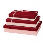 Rectangle Jewelry Gift Paper Packaging Box Rigid Cardboard Lip And Base Box for sale