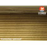 JIS H3300 C6872T/C6872T-O Aluminum Brass Tube/Copper Alloy Seamless Tube For Boiler for sale