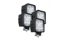China International Spot Beam LED Lights 4PCS 40W For Engineering Machinery supplier