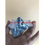 Custom White Three - Side Seal Aluminium Foil Bag With 2 Colors Gravure Printing for sale