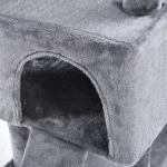 Custom Wooden Cat Climbing Tree with Modern Luxury Design and Scratching Post Tower