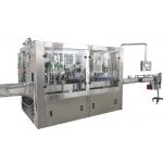 SUS304 2000BPH Cider Filling Machine With Rotary Rinser for sale