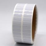 16mmx6mm Low Temperature Labels 1.5mil White Gloss High Temperature Resistant Polyimide Label for sale