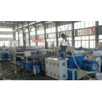 Double Screw WPC Steamship Board Production Line , WPC PVC Construction Board Machinery for sale