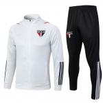Polyester White Football Training Tracksuit Training Kit Set for sale