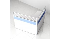 China Modern Office Desk Single Seat Workstation Desk Call Center Table supplier