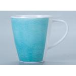 High Temperature Resistant Blue 350cc Melamine Cups Mugs for sale