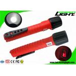 Flame Proof Rechargeable Led Torch High Power 10W PC Body 25000lux Brightness for sale