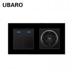 EU Standard On Off Light Switch Socket Combination With Neutral And Live Wire Control for sale