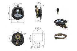 China Folding T Handle Latches supplier