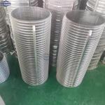 stainless steel johnson wedge wire screens filter tube water well sieve mesh for grain drying for sale