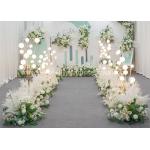 Wedding Artificial Silk Flowers Fake Flower Runner 30cm 45cm 50cm for sale