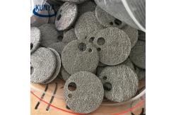 China High Temperature Resistant Sintered Fiber Felt Burner Porous Filtration supplier