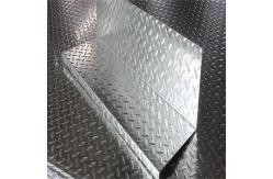 China Embossed Galvanized Steel Sheets GI Plates Antiskid Patterns ASTM 1250*6000mm 1.8mm supplier