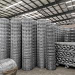 Fixed Knot Steel Sheep Netting Wire Fencing Agriculture Wire Fencing 1.8-2.8m for sale