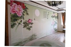 China Panel Thickness 85 mm Classroom Folding Partition Walls / Soundproof Room Dividers supplier