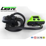 OLED Display IP68 530LUM 25000LUX LED Miners Cap Lamp