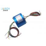 2-24 Circuits Through Bore Slip Ring / Rotary Electrical Connector With Aluminium Alloy Housing for sale