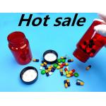 100ml Pet Red Pharmaceutical Prescription Pill Container Bottle Supplement Nutrition Capsule Protein medicine bottle for sale