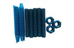 China M4-M100 PTTF Thread Rods Xylan Coated Stud Bolts And Nuts supplier