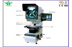 China 110V / 220V AC Vertical Profile Projector Rotation 360 Optical Measuring supplier