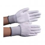 Carbon Fiber PU ESD Anti Static Gloves Work Safety Gloves Quick Seller for sale