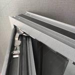 Thermal Break Strips Aluminum Folding System Window Super Hardness Double Glazed Profile