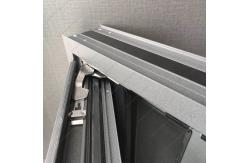 China Sound Insulation Aluminum System Window With Polyamide Strips Super Toughened Material supplier