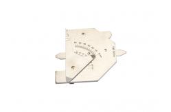 China Silver Stainless Steel Double Slide Welding Gauge for Multi Function Welding Equipment supplier