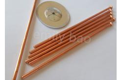 China Cd Weld Stud-3mm Copper Plated Insulation Weld Pins With Flat End supplier
