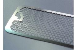 China 2mm Thickness Hexagonal Perforated Sheet Metal Beautiful Etching Grid Use supplier
