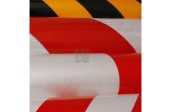 China Strong Adhesive Reflective Warning Tape For Traffic Barrier supplier