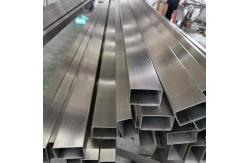 China Cold Rolled 304 Stainless Steel Tube Rectangular Pipe Bright 2b Hollow supplier
