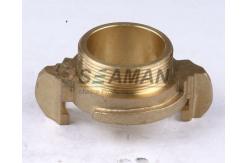 China Nakajima Adapter Brass Fire Hose Coupling Connector With BSP Female Outlet supplier