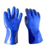 Multipurpose PVC Safety Work Gloves Providing Tactile Feel And Better Grip for sale
