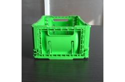 China Rectangular Stackable Plastic Folding Crate Mini 30x20x12cm supplier
