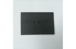 China Washable Label Embossed Leather Patches Suede Microfiber PU supplier