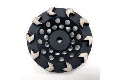 China 7” Arrow Segment Diamond Cup Wheel supplier
