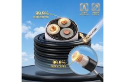 China UV Resistant XLPE Insulated Aerial Bundled Overhead Power Cable 0.6/1kV supplier